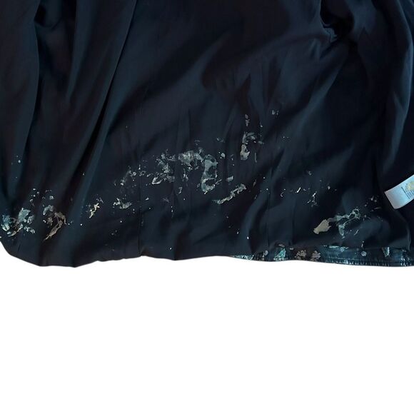 Rebecca Minkoff Floral Leather Moto Jacket Size Large - Picture 7 of 9